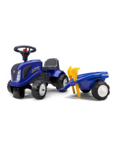 New Holland Rutscher Traktor mit Anhänger S