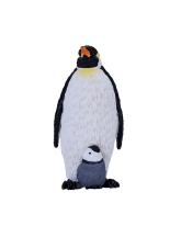 Emperor Penguin with Chick