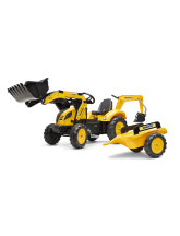 Komatsu Kindertraktor XXL mit Anhänger