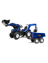 New Holland Kindertraktor XXL mit Anhänger