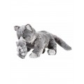 Katze mit Baby (34 cm)