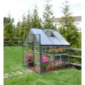 Gewächshaus Hybrid 2 x 2 Anthrazit