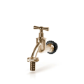 Messinghahn Gold Regentonne